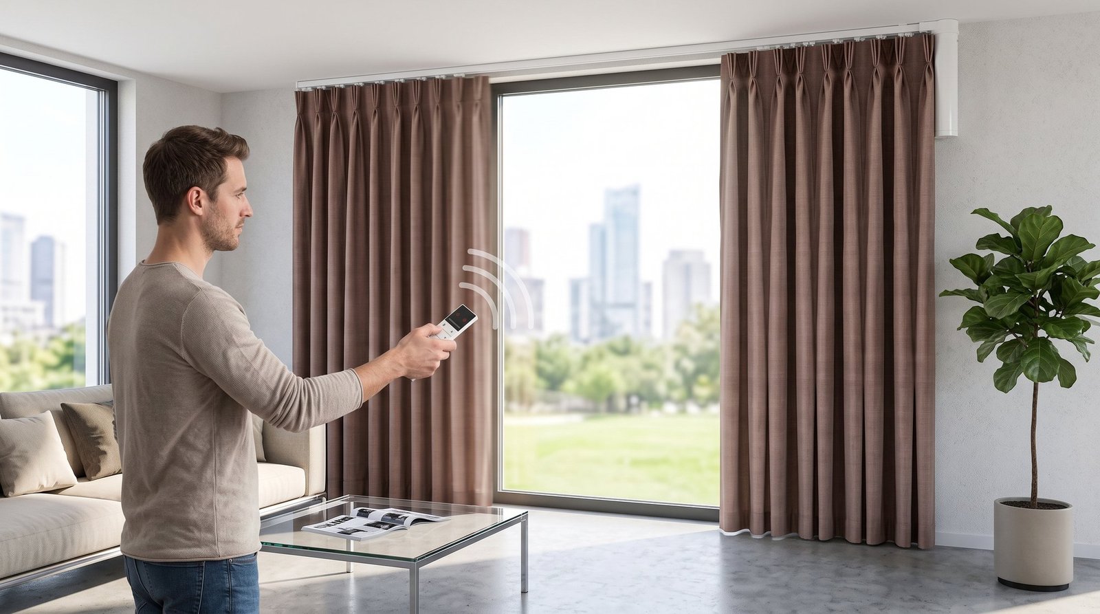 Automated curtains